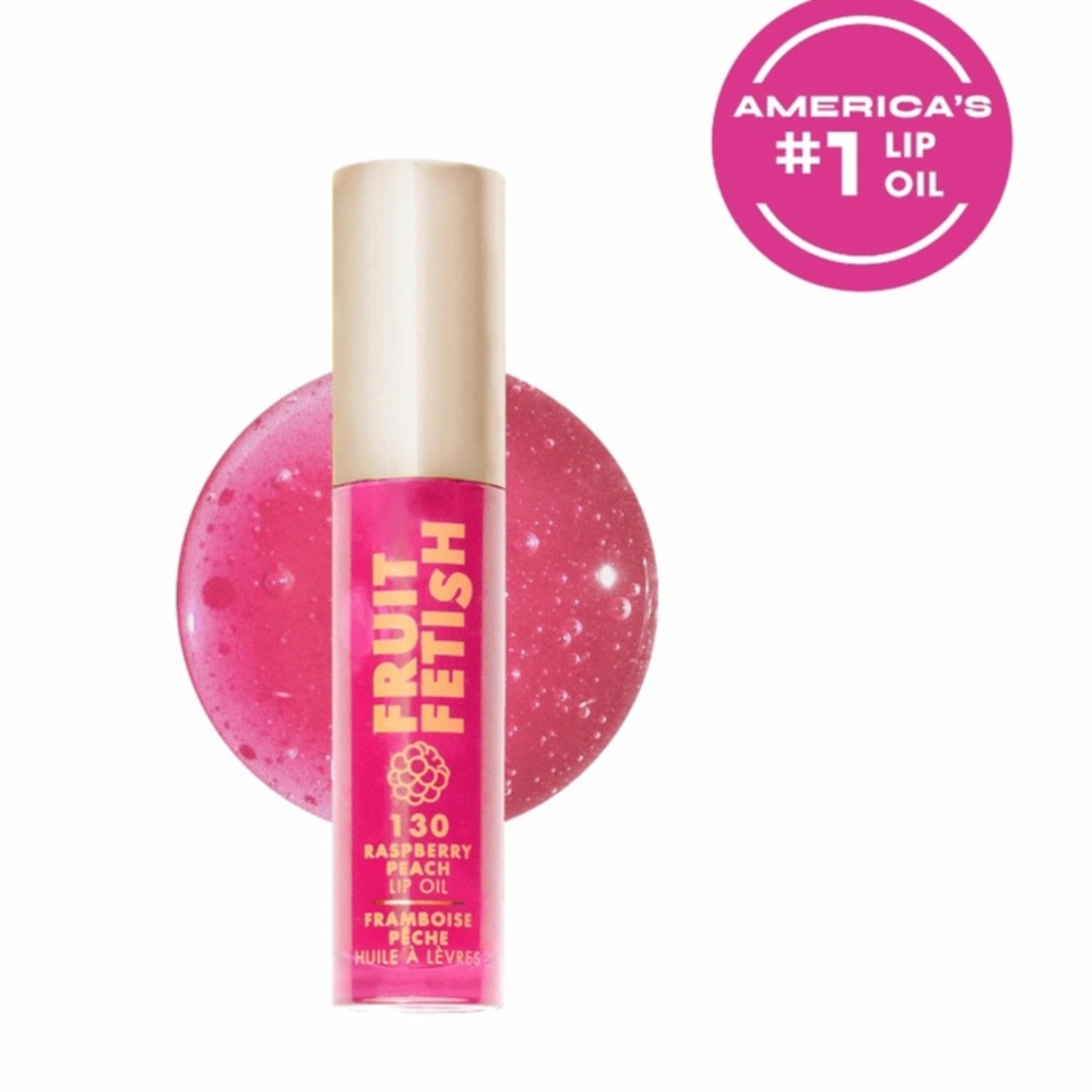 Milani Fruit Fetish Lip Oil - Raspberry Peach